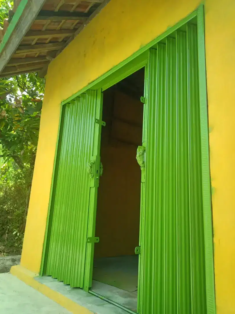 Pintu rolling door murah folding gate