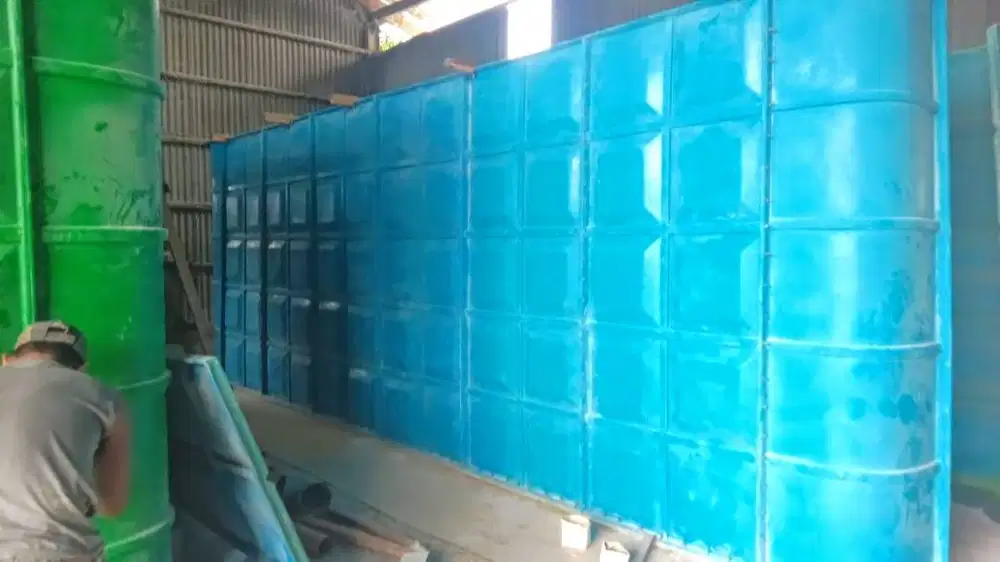 Rooftank / Water Tank / Tandon Fiberglass Murah, Kualitas No.1