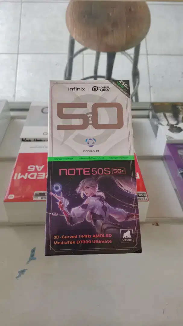 (BERMINAT WA SAJA) Infinix Note 50s 5G 8/256 baru garansi 1 tahun