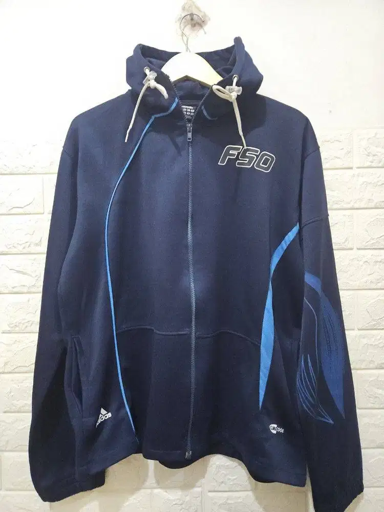Adidas tech F 50 climacool jaket hoodie size XL