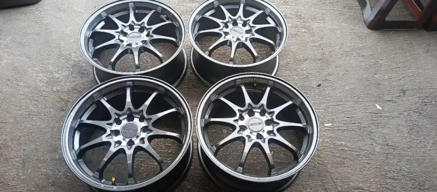 Dijual Velg CE28 ring 16 lebar 7 lubang PCD 4×100 dan 4×114