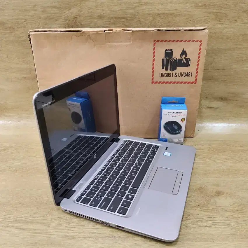 Laptop Hp EliteBook Core i5 Gen 7 Touchscreen Ram 16GB Bonus Mouse
