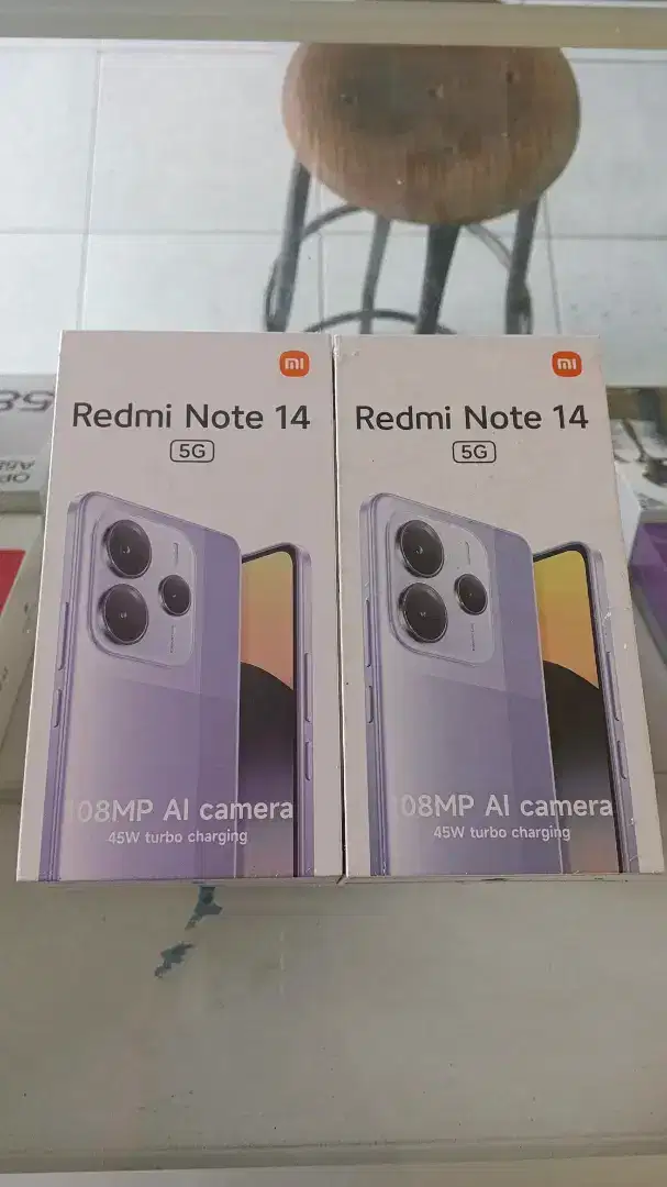 (BERMINAT BISA WA) Redmi Note 14 5G 8/256 baru garansi resmi 15 bulan