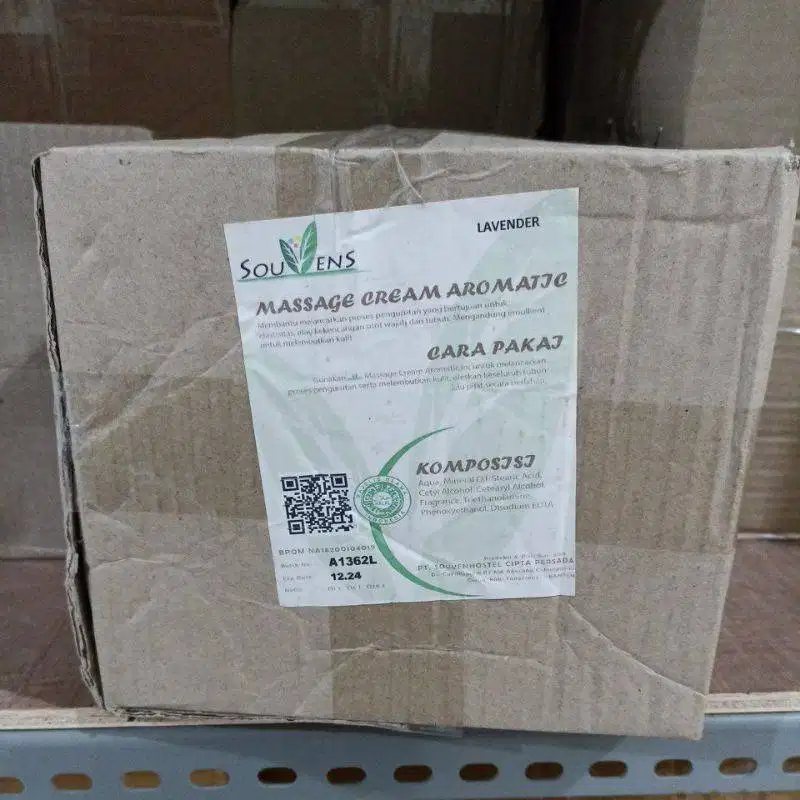oil dan krim massage pijat spa souvens lavender