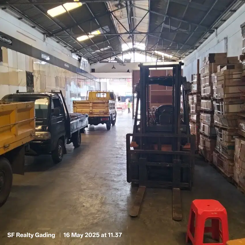 Gudang 1 lantai di percetakan negara strategis 240m2