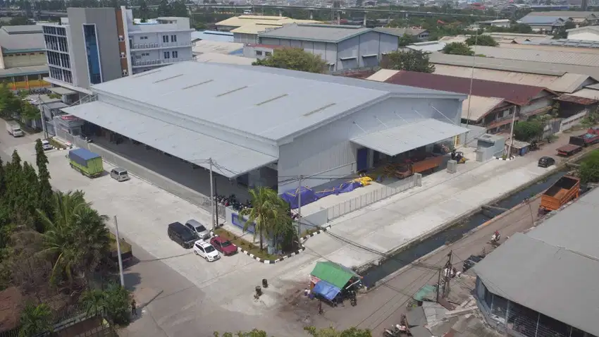 Gudang Muara Karang Luas 4,485m Ada Kantor Akses Kontainer 40ft