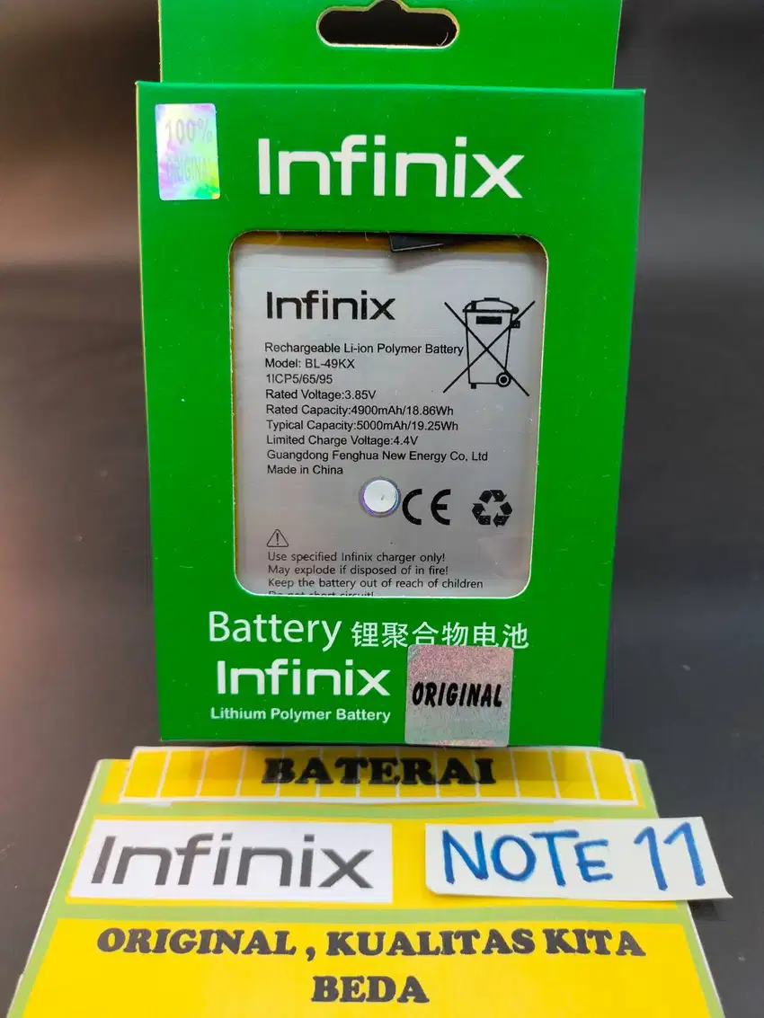 Baterai INFINIX NOTE 11/Baterai INFINIX NOTE 12/NOTE 12I BL-49KX ORI