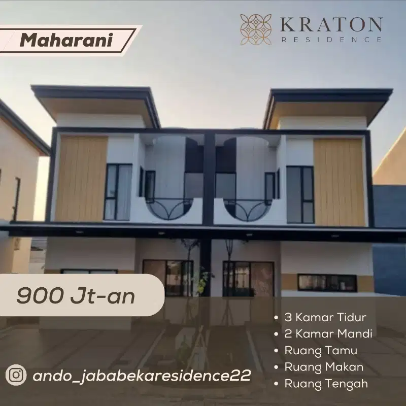 RUMAH KEREN MODEREN SIAP HUNI ON MARET 2025