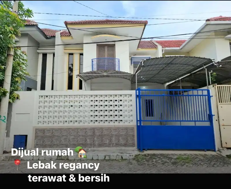 Dijual rumah 2 lantai terawat & bersih Lebak Regency