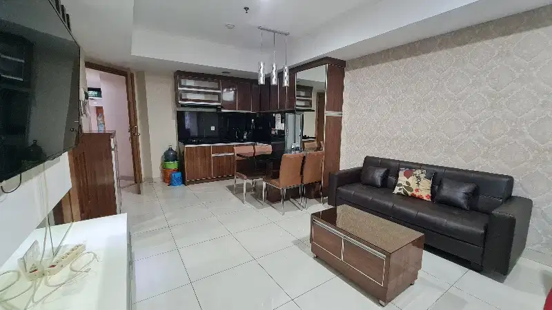 Harus tersewa the mansion jasmine 2br luas 73 m2 furnished  lengkap