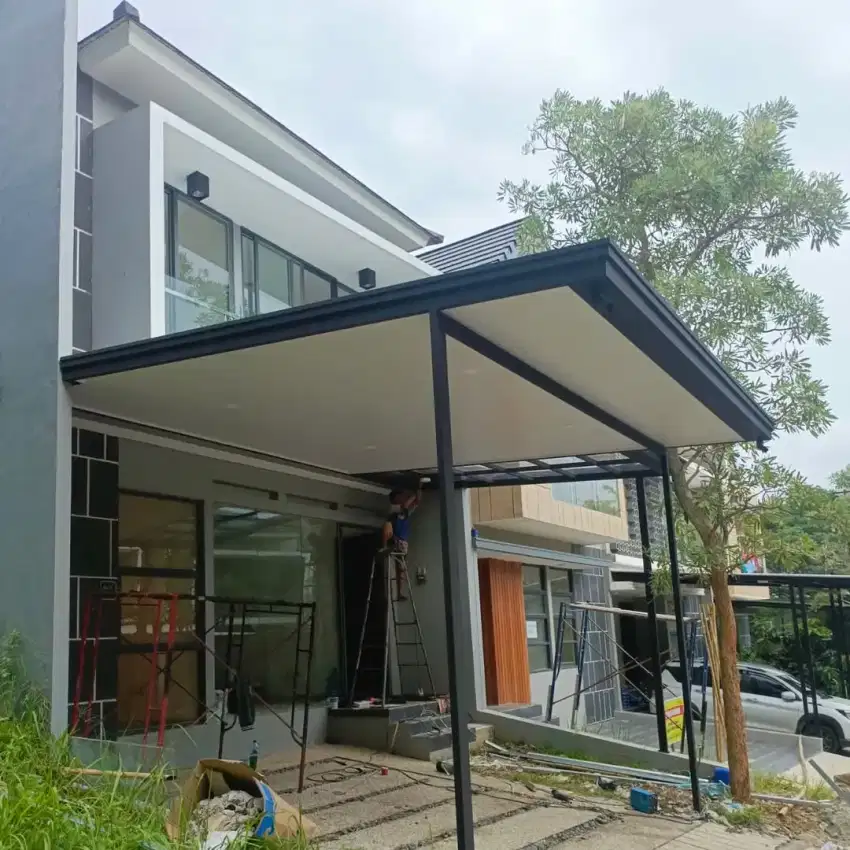 pemasangan kanopi buat kantor dan rumah dll