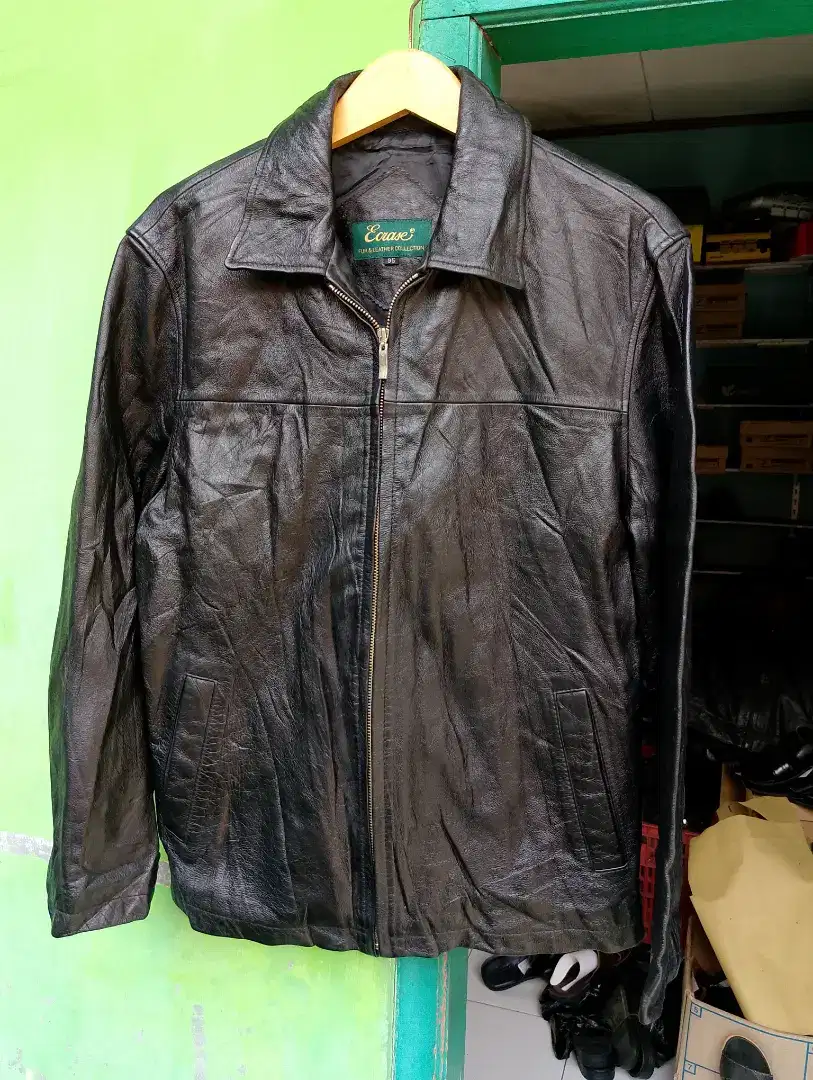 Jaket Kulit Sapi Ecrase