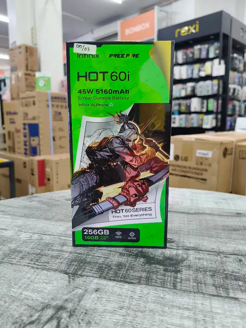 Infinix Hot 60i 8GB/256GB Garansi Resmi Infinix