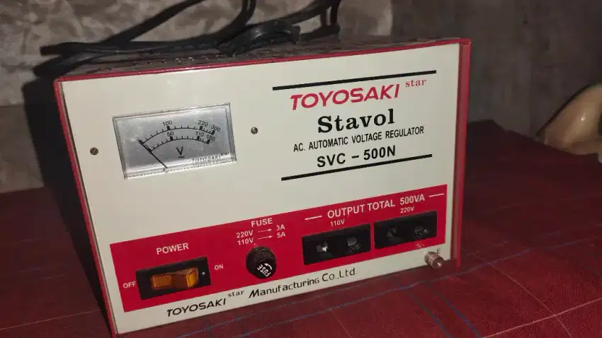Stabilizer Matsunaga 500VA (SVC-500N)