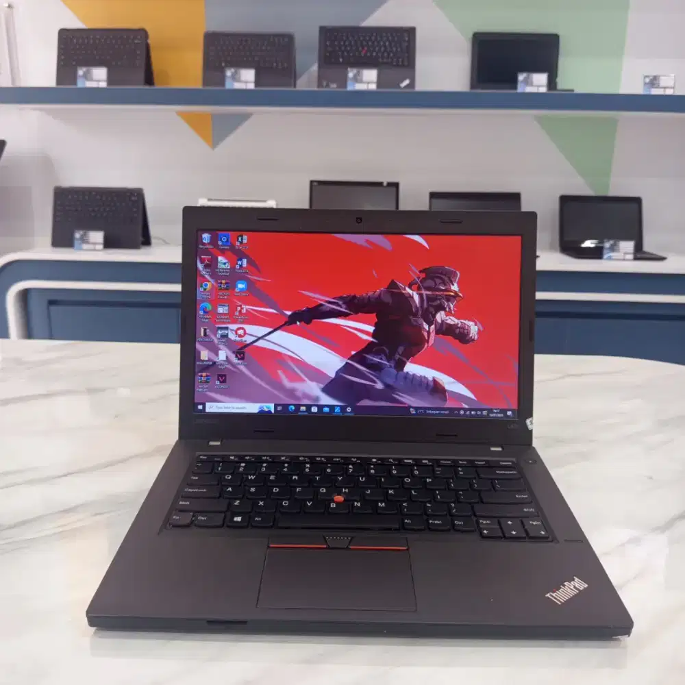 [L22] LAPTOP DUAL VGA i7 8GB 256GB 14INCH COD SIAP PAKAI