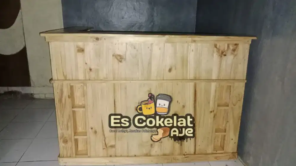 Meja Booth Cafe Mini Bar