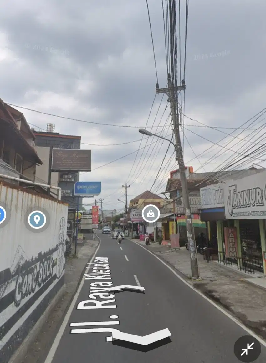 Tanah Tepi jl Raya Seturan/Kledokan, Sleman