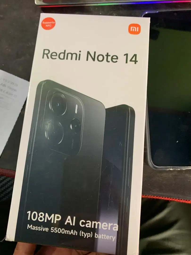 jual cepat Xiaomi Redmi Note 14 4G 8/128GB NFC masih segel
