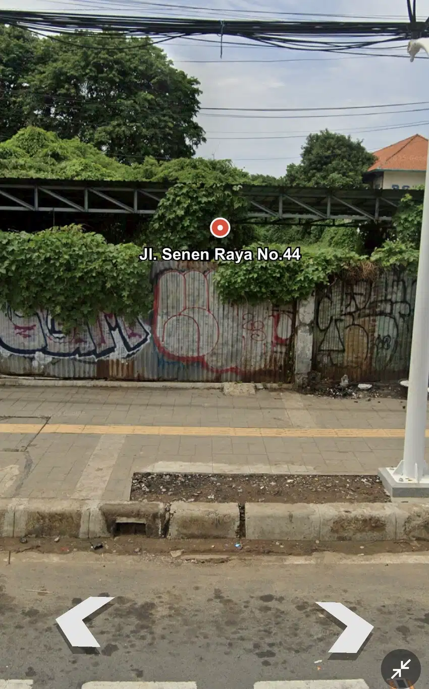 Senen raya jakarta pusat komersial area