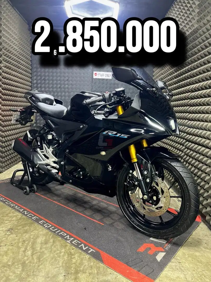 R15 OR R 15 V4 2022 FULL ORI LOW KM PAJAK ON RAWATAN SUPERB UNIT