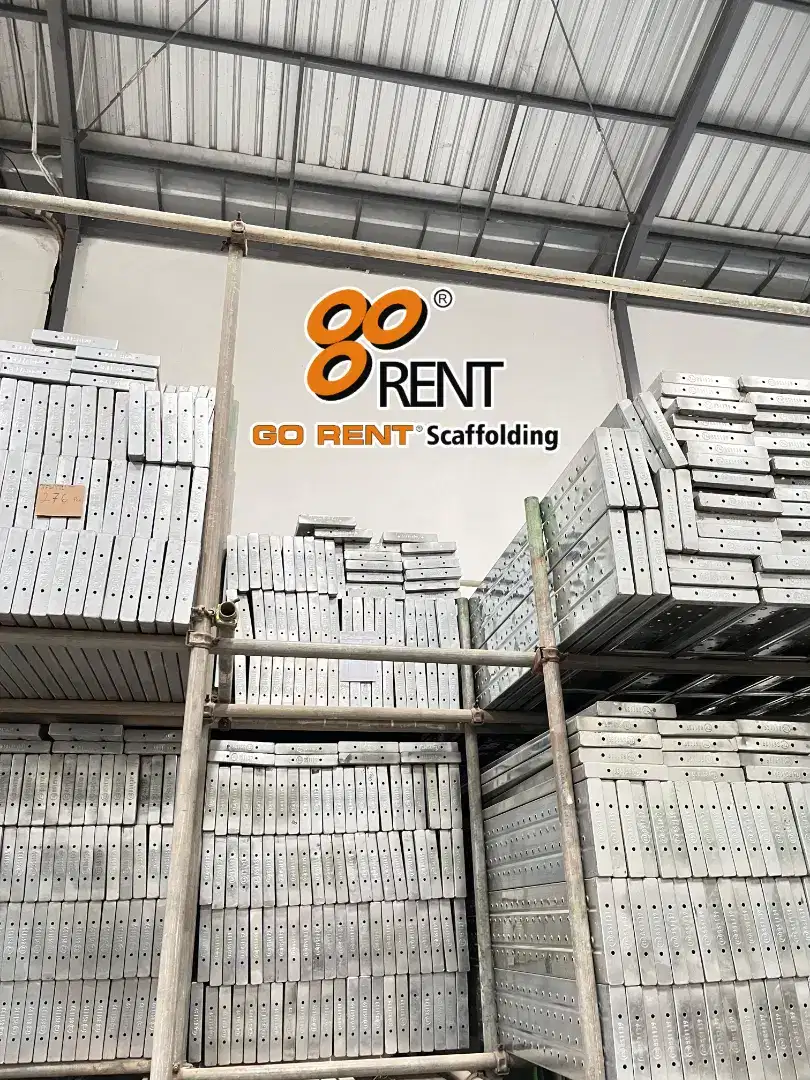 Metal plank papan asiba