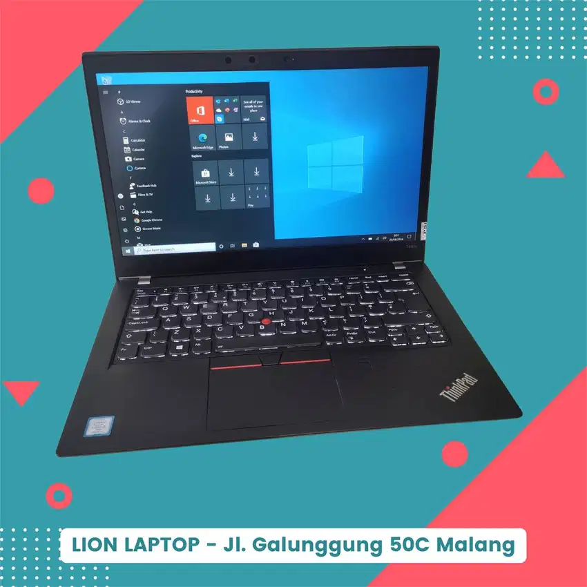 RAM 8GB Core i5 gen 8 Touchscreen Lenovo Thinkpad T480s SLIM [16|07]