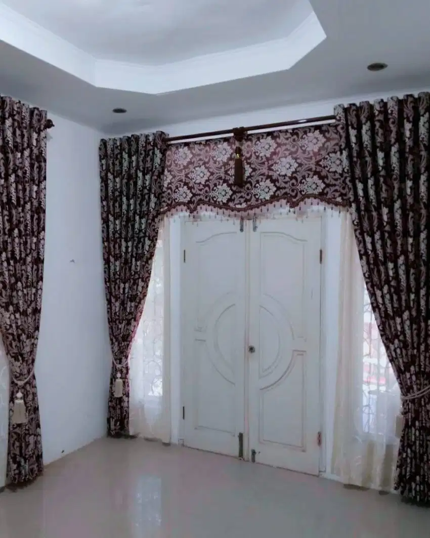 Grosir Tirai Gorden Jendela Gordyn Mewah Hordeng Model Terbaru Murah