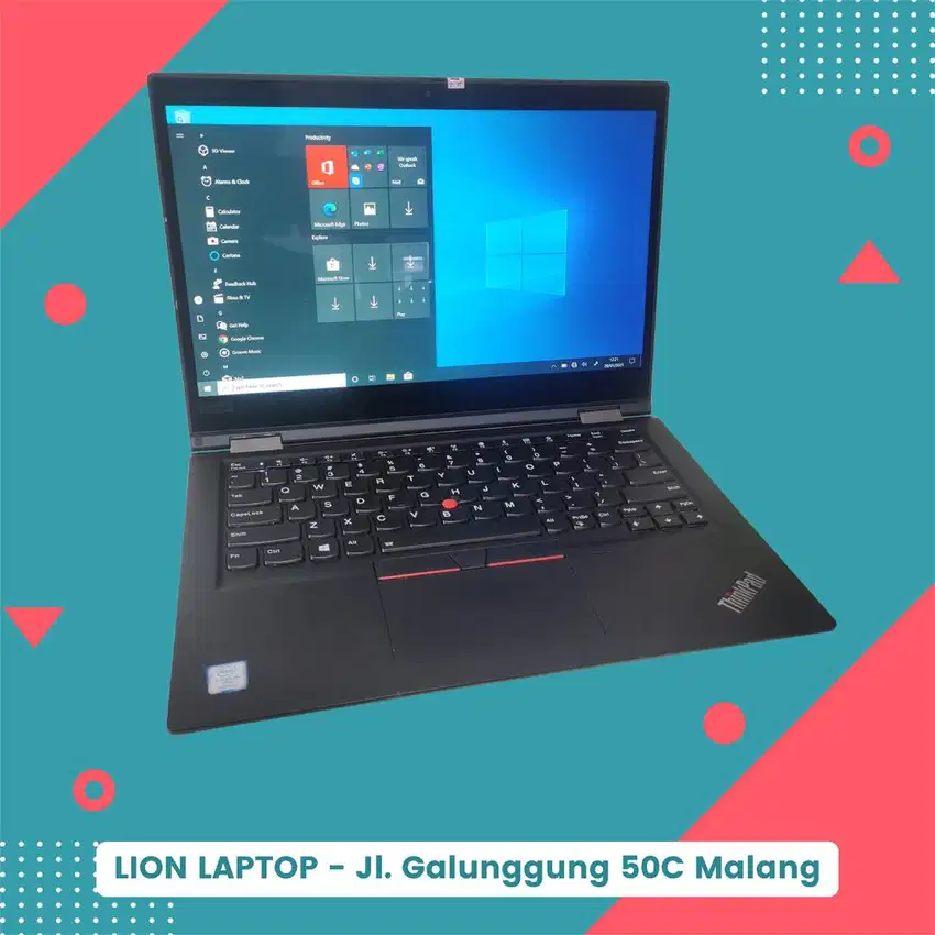 Laptop 2in1 Flip i5 8GB 256GB Slim Lenovo Thinkpad YOGA X390 [16|07]