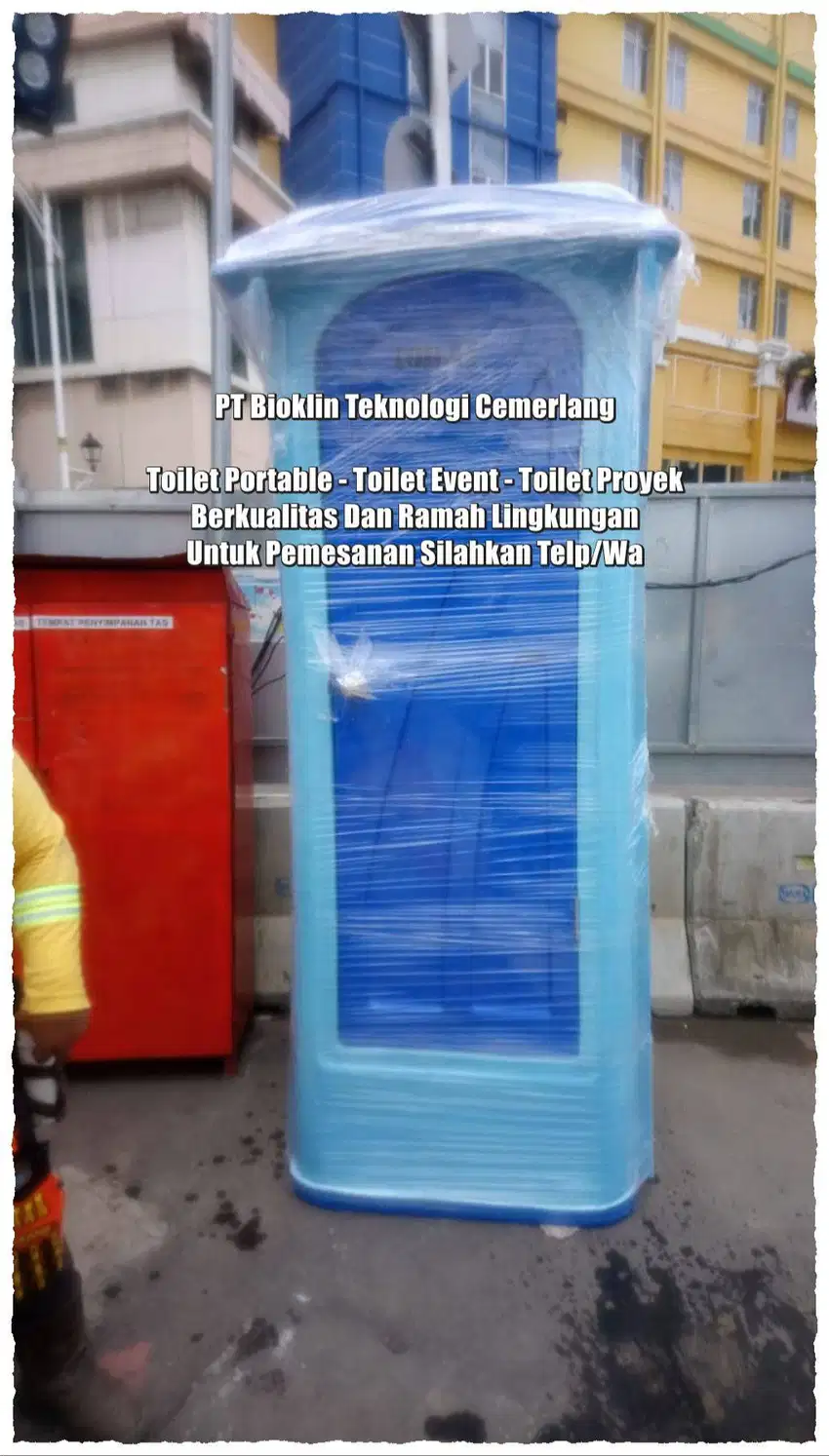 Toilet Portable / Toilet Outdoor/ WC Portable/Toilet Proyek/ Praktis M