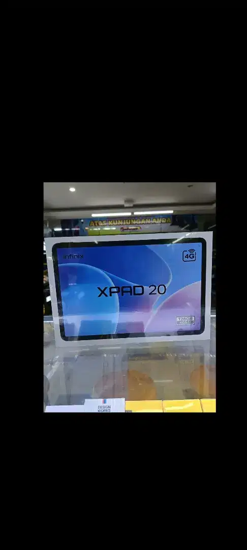 Tablet infinix XPAD 20 LTE ram 8gb 256gb dan4/128 resmi