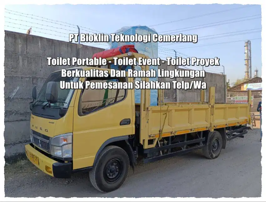 Closet Jongkok/ Duduk WC Portable, Toilet Modern, Toilet Portable, Har