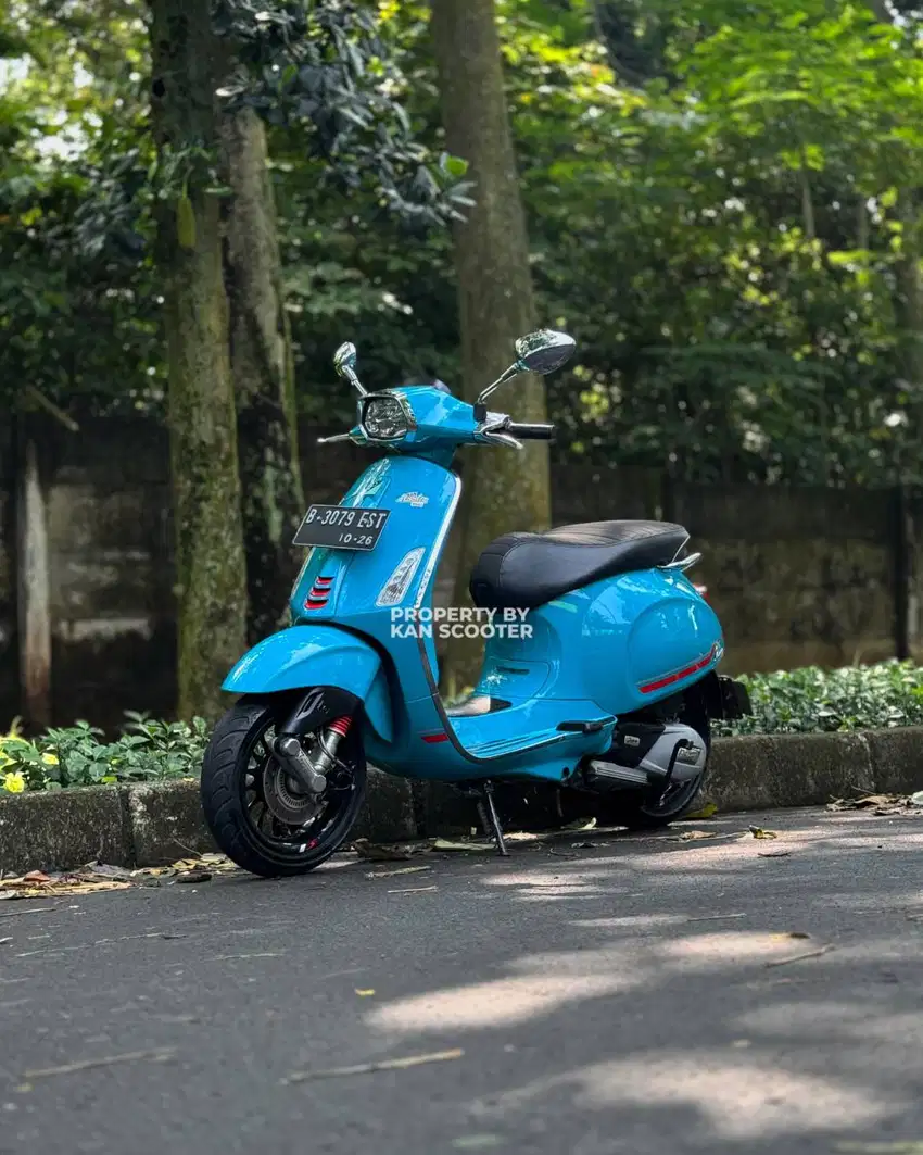 JUAL MURAH VESPA SPRINT S 150 iGET ABS FACELIFT 2021 MULUS