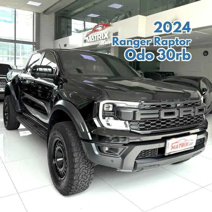 Ford Ranger Raptor 2.0 4WD BiTurbo 2024 Black 4X4 Turbo Diesel Hitam