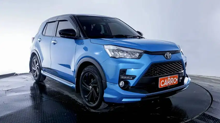 Toyota Raize 1.0T GR Sport TSS AT 2023 Biru
