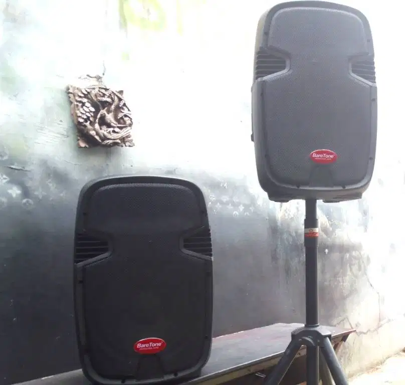Speaker Monitor Bareton 12 Inc 250 watt langka