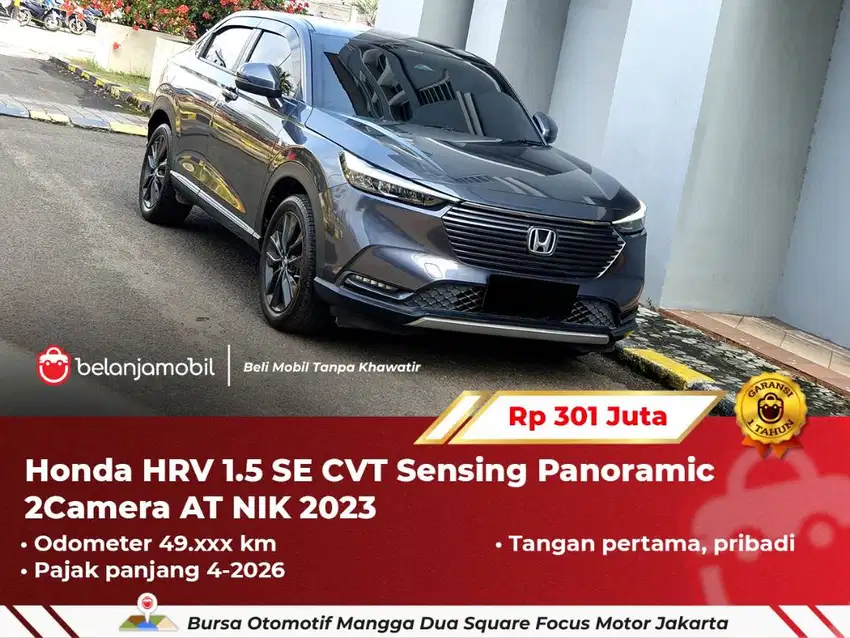 [ PAJAK PANJANG ] Honda HRV HR-V HR V 1.5 SE Sensing AT 2023/2024