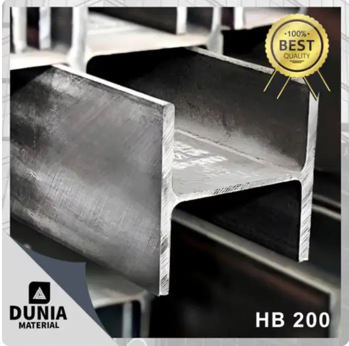 Besi H Beam 200X200X8X12X12m