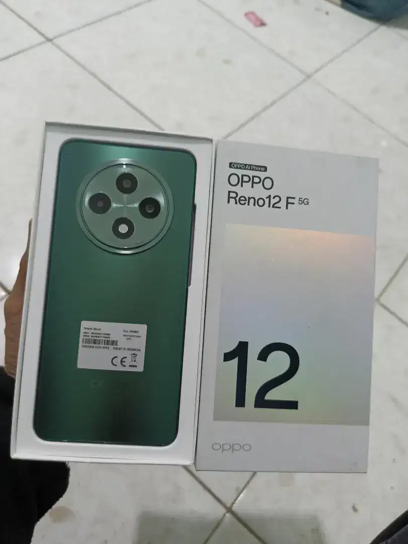 Oppo Reno 12f 5G ram 12/256 super mulus
