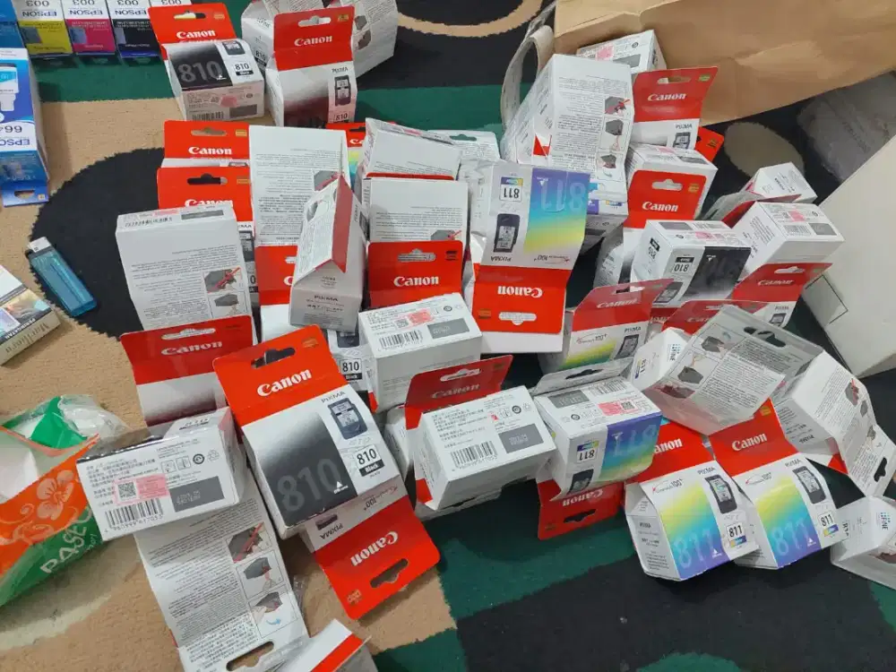 DIBELI CARTRIDGE CANON BARU DAN BEKAS ORIGINAL INK