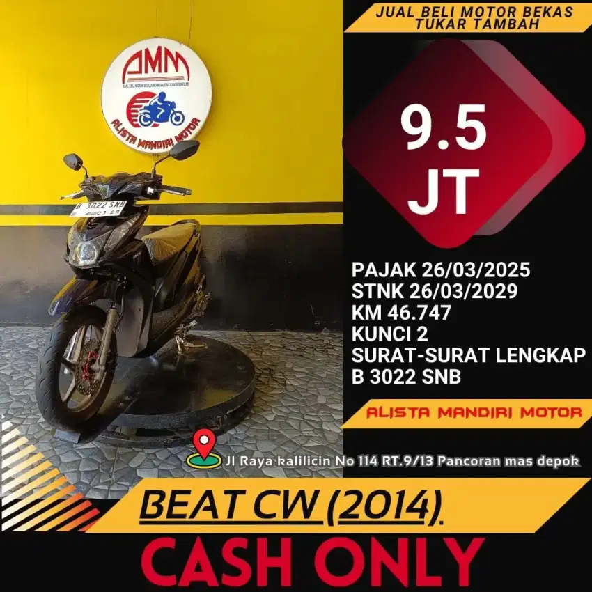 Honda BEAT FI tahun 2014