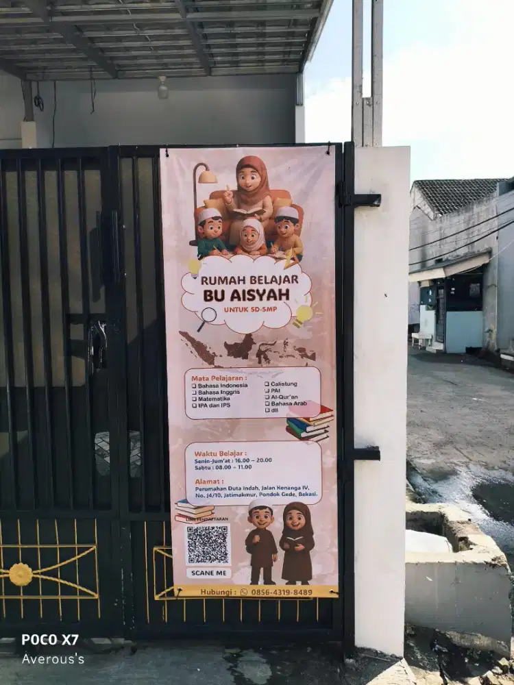 Les Private Kursus TK, SD, SMP datang ke rumah guru