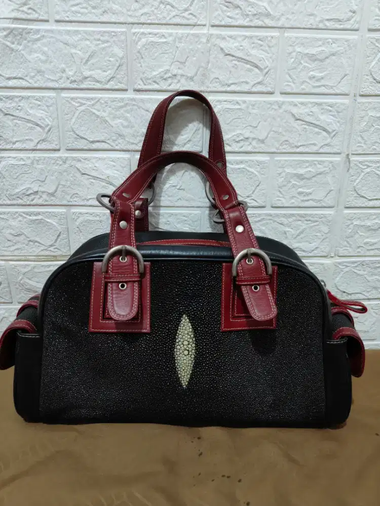 TAS KULIT IKAN PARI MURAH!!! ORIGINAL!!