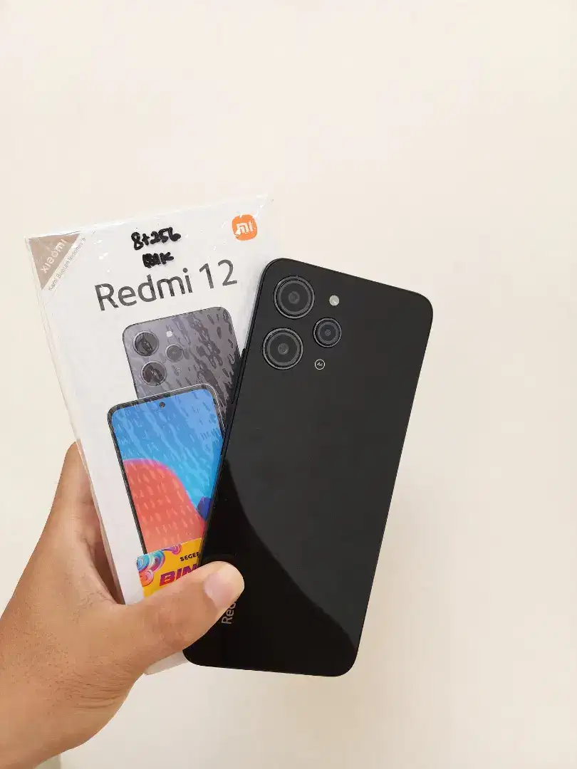 Xiaomi Redmi 12 Ram 8GB/Rom 256GB Black