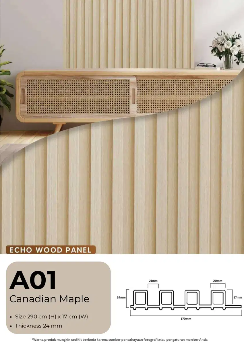 Wpc Wall Panel Echo Code A Decor Dinding 2,9m
