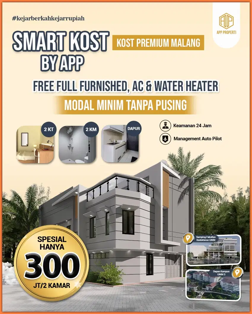 Miliki Rumah Kost ekslusif di Depan Kampus UUM