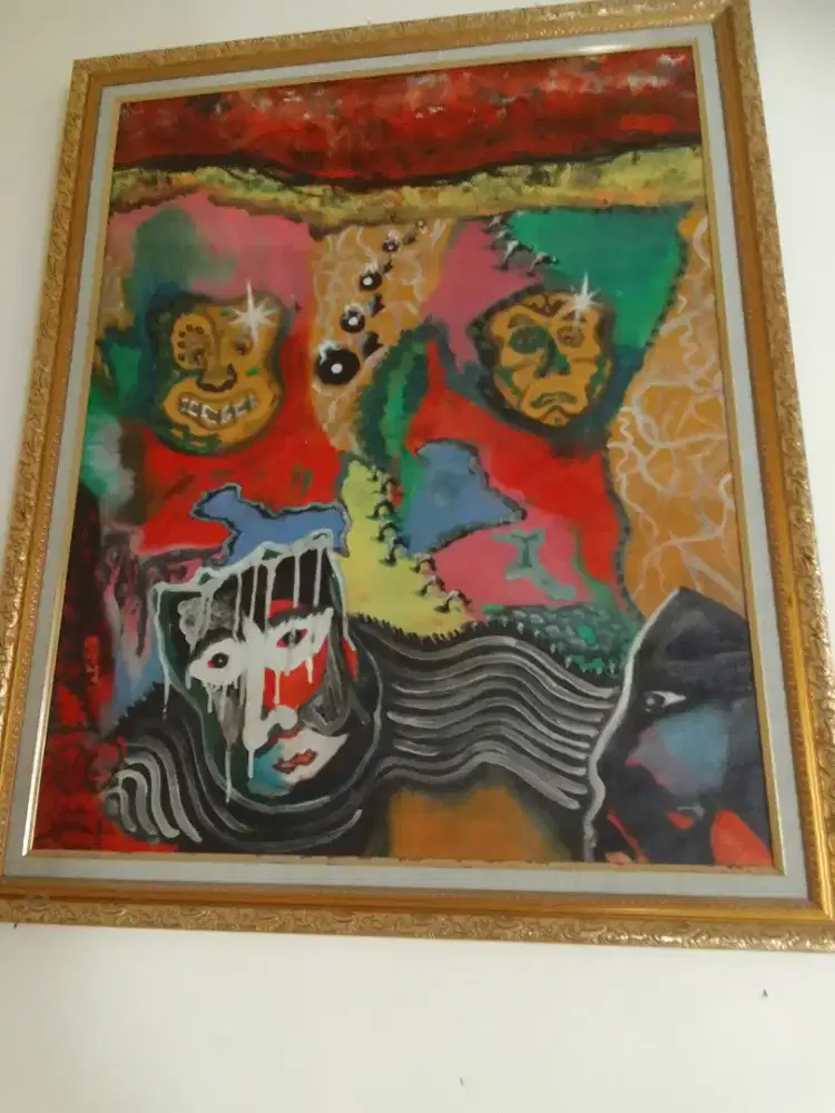 Jual lukisan original no repro pelukis andiet 2003