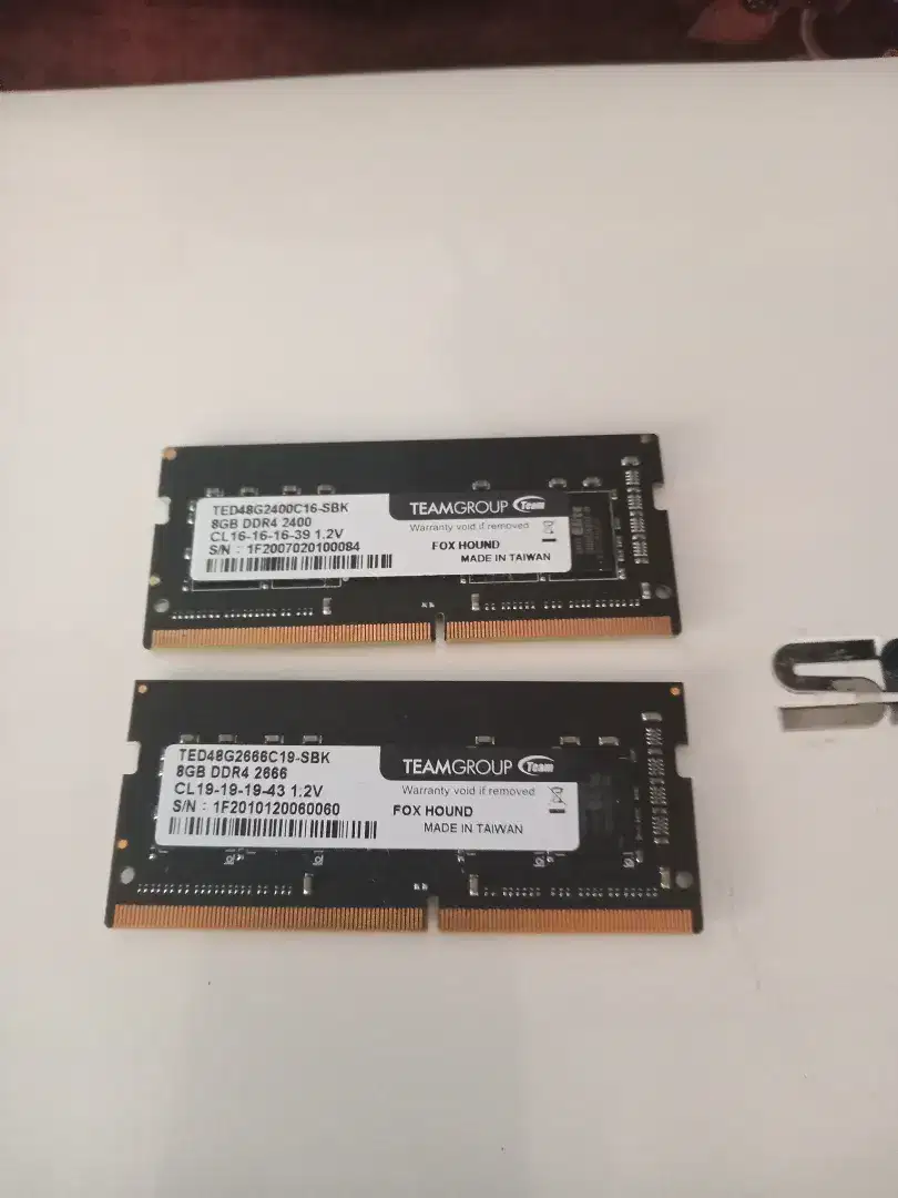 Ram Ddr4 8 gb merk Team