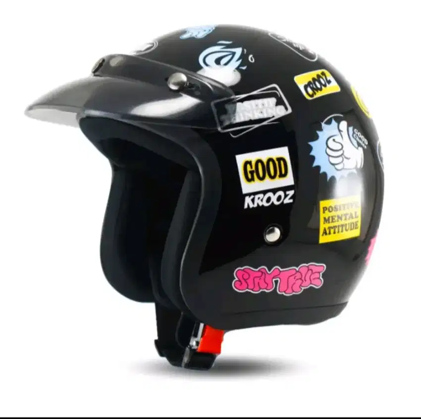 HELM BOGO RETRO MOTIF DEWASA