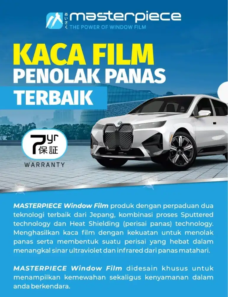 Kacafilm premium masterpiece Renzu mint (tolak panas 99%)