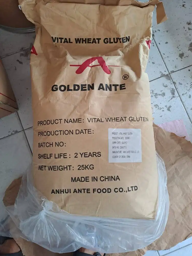 Vital Wheat Gluten Ante (Tepung) Ex China RRT